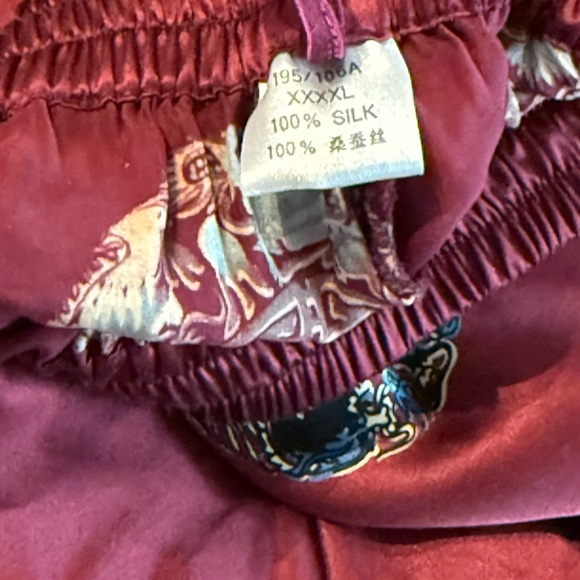 Vintage Silk Pajamas - Picture 8 of 10